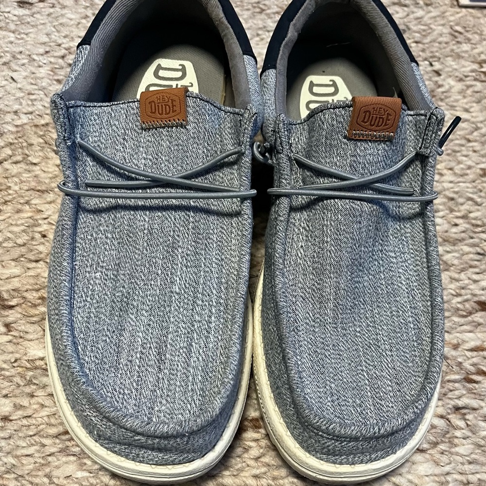 Hey Dude Men's Blue Slip-On Loafers